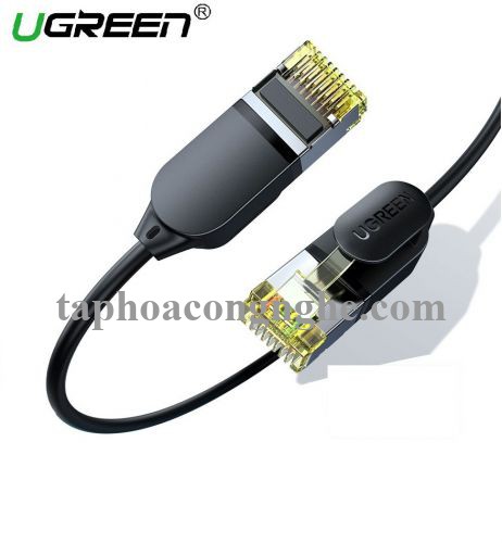 Ugreen 80418 3M 10Gbps màu đen cáp mạng CAT7 siêu mỏng nhỏ 0.38mm NW149 30080418